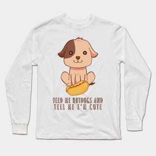 Dog Hotdogs Long Sleeve T-Shirt